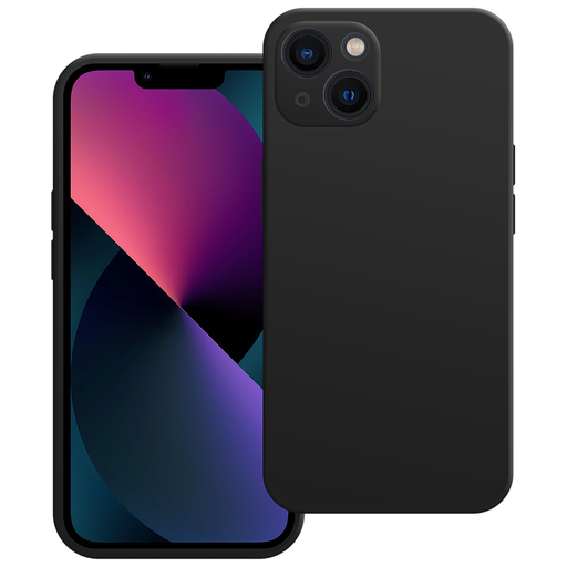 [8111142] Just in Case 8111142 Premium Liquid Color TPU Case iPhone 13 Zwart