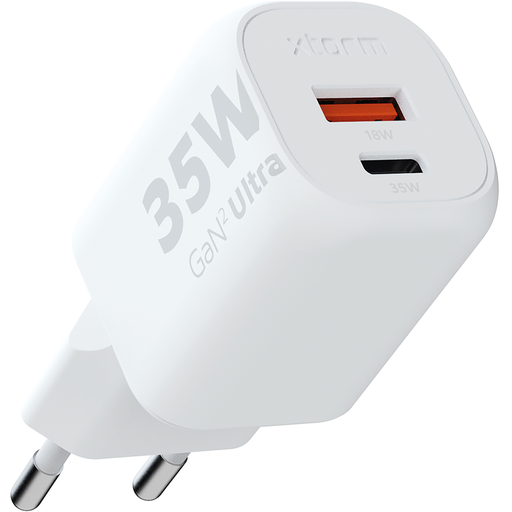 [XEC035] Xtorm XEC035 35W GaN2 power adapter USB-C & USB-A