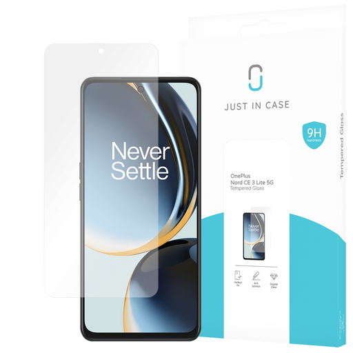 [8101594] Just in Case 8101594 Screenprotector Verre Tempé OnePlus Nord CE 3 Lite 5G