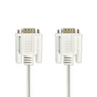 [CCGL52000IV20] Nedis CCGL52000IV20 Serial Cable D-SUB 9-Pin Nickel Plated 2m White