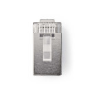 [CCGB89303ME] Nedis CCGB89303ME RJ45-Connector Stranded STP CAT5 Verguld 10 Stuks Transparant