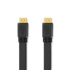[CVGL34100BK20] Nedis CVGL34100BK20 HDMI 1.4 Cable with Ethernet 4K@30Hz 10.2 Gbps 2.m Black