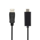 [CCGL37101BK20] Nedis CCGL37101BK20 DisplayPort Cable DisplayPort - HDMI 4K@30Hz Nickel-plated 2m Black
