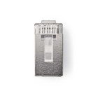 [CCGB89307ME] Nedis CCGB89307ME RJ45-Connector Stranded STP CAT6 Verguld 10 Stuks Transparant 