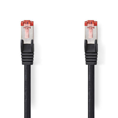 [CCGL85221BK30] Nedis CCGL85221BK30 Cat6 Network Cable S/FTP 3m Black