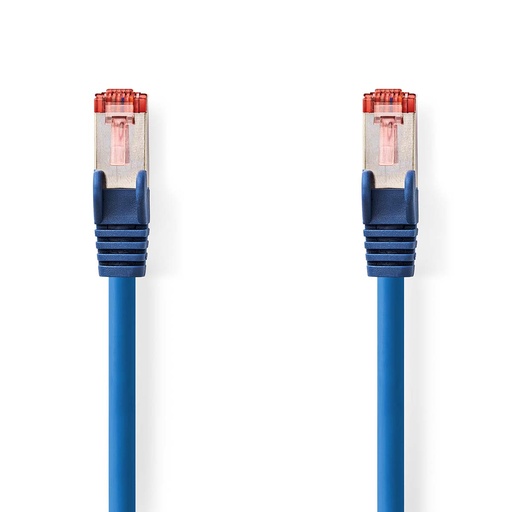 [CCGL85221BU100] Câble réseau Nedis CCGL85221BU100 CAT6 S/FTP 10 m Bleu