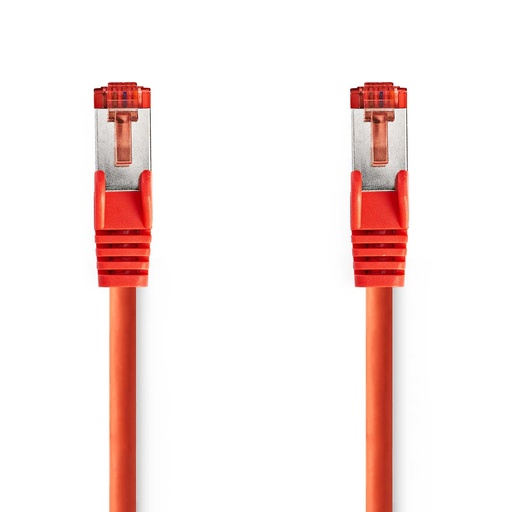 [CCGL85221RD05] Câble réseau Nedis CCGL85221RD05 CAT6 S/FTP 0,5 m Rouge