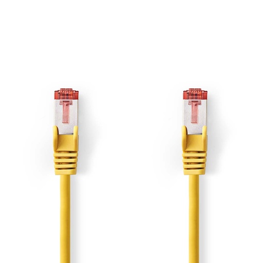 [CCGL85221YE100] Nedis CCGL85221YE100 CAT6 Network Cable S/FTP 10m yellow