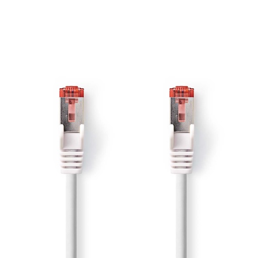 [CCGL85221WT150] Câble réseau Nedis CCGL85221WT150 CAT6 S/FTP 15 m Blanc