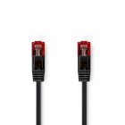 [CCGL85215BK20] Nedis CCGL85215BK20 CAT6 Network Cable RJ45 U/UTP 2m Flat Black