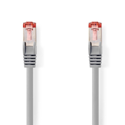 [CCGL85221GY015] Nedis CCGL85221GY015 CAT6 Network Cable S/FTP 0.15m Grey