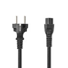 [CEGL10130BK50] Nedis CEGL10130BK50 Power Cable Type F - IEC-320-C5 Nickel Plated 5m Black
