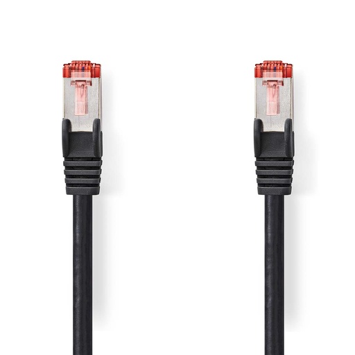 [CCGL85221BK100] Nedis CCGL85221BK100 CAT6 Network Cable S/FTP 10m Black