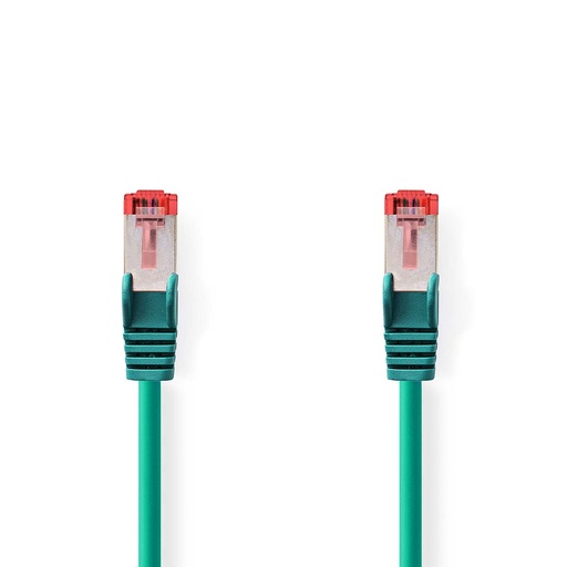 [CCGL85221GN100] Nedis CCGL85221GN100 CAT6 Network Cable S/FTP 10m Green