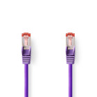 [CCGL85221VT10] Nedis CCGL85221VT10 CAT6 Network Cable S/FTP 1m Purple