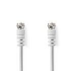 [CSGL41000WT200] Nedis CSGL41000WT200 Coax Cable F Nickel Plated 75 Ohm Double Shielded 20m White