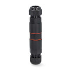 [CCGB89850BK] Nedis CCGB89850BK Outdoor Network Coupler CAT6 Shielded RJ45 Black