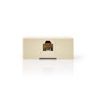 [CTGB90822IV] Nedis CTGB90822IV Telecom-Wandcontactdoos Opbouw RJ11 Ivoor