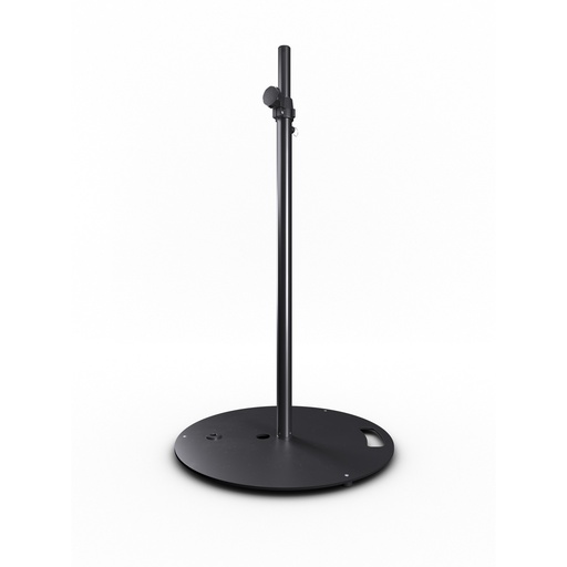 [H11419] Hilec H11419 Stick-RB Round heavy base speaker stand 1m80 Black
