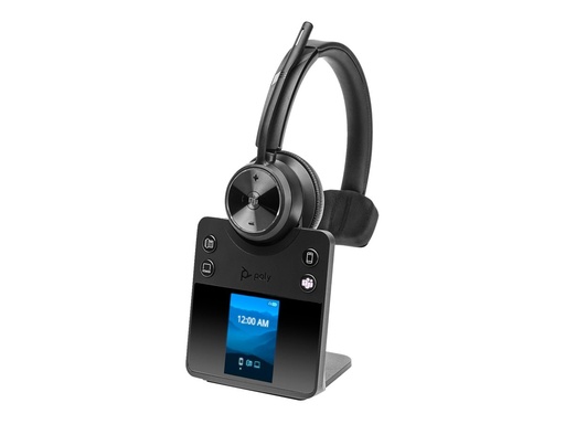 [8L593AA#ABB] Poly 8L593AA#ABB Savi 7410 Draadloze Headset DECT 1880-1900 MHz Teams Zwart