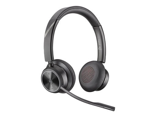 [8Y9B7AA#ABB] Poly 8Y9B7AA#ABB Savi 7320 Draadloze Headset DECT 1880-1900 MHz Zwart