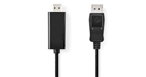 [CCGL37100BK20] Nedis CCGL37100BK20 Display-port Cable 2.00 m
