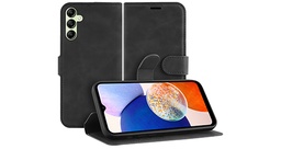 [8318473] Just in Case Samsung Galaxy A14 4G/5G Premium Wallet Case - Black