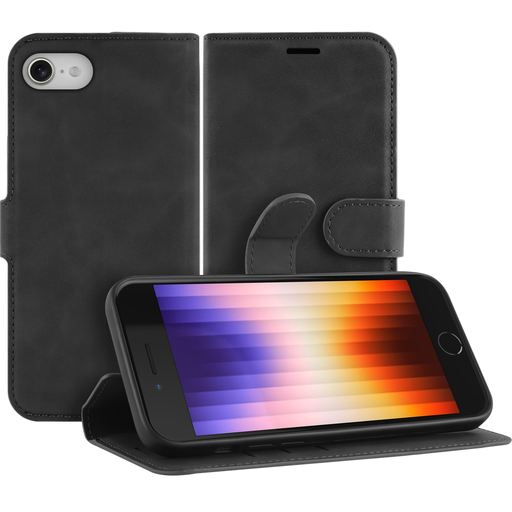 [8335418] Just in Case 8335418 Premium Wallet Case iPhone SE 2022 Noir