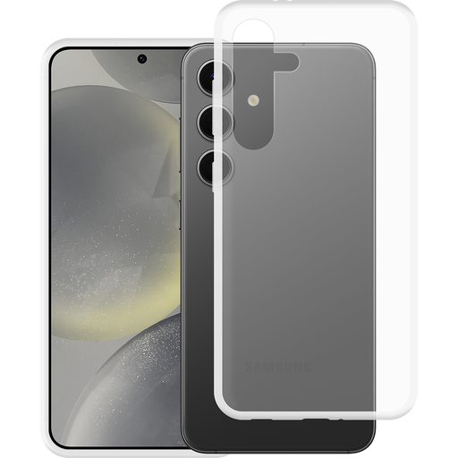 [8436474] Just in Case 8436474 Soft TPU Case Samsung S24 Clear