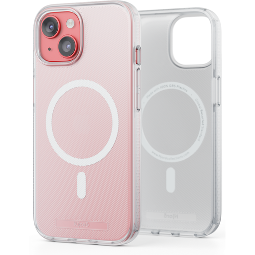 [NA51GR15] Coque Njord Collections NA51GR15 pour iPhone 15, compatible MagSafe, transparente