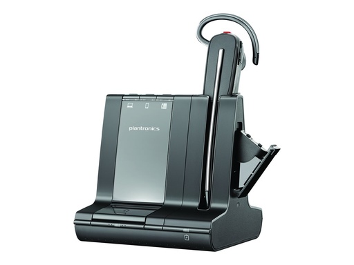 [8D3F4AA#ABB] Poly 8D3F4AA#ABB Savi 8245-M DECT 1880-1900 MHz Draadloze Headset Teams Zwart