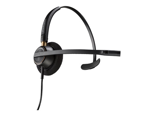 [783Q2AA#ABB] Poly 783Q2AA#ABB EncorePro HW510 Bekabelde Headset 3.5mm Jack Zwart