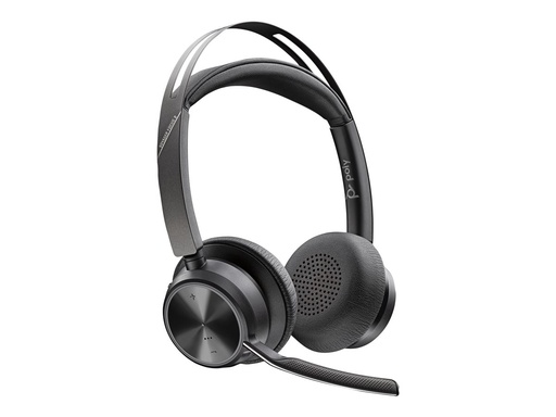[76U46AA] Poly 76U46AA Voyager Focus 2 Draadloze Headset USB-A Zwart