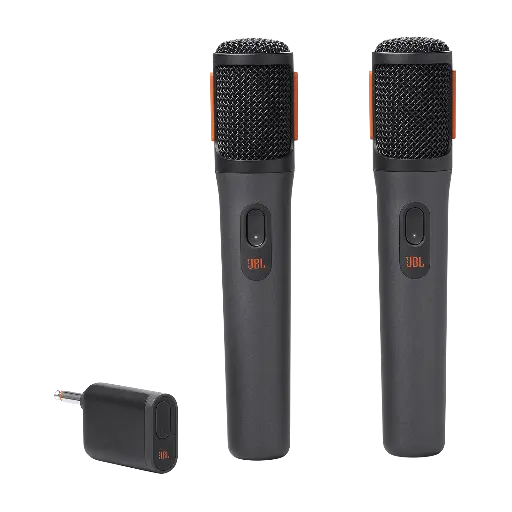 [JBLPBWIRELESSMIC] JBL Wireless Microphones Partybox 2 pieces Black