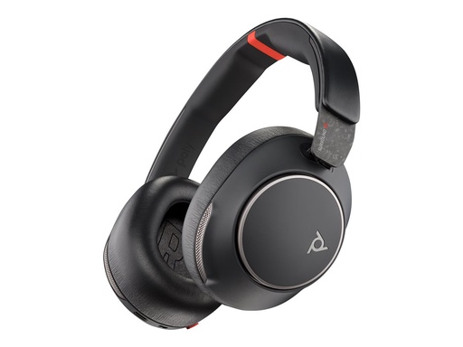 [8G7T7AA] Poly 8G7T7AA Voyager Surround 85 Draadloze Headset Bluetooth + Laadstand Zwart