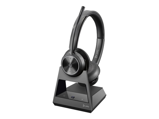 [8L553AA#ABB] Poly 8L553AA#ABB Savi 7320 DECT 1880-1900 MHz Draadloze Headset Teams Zwart