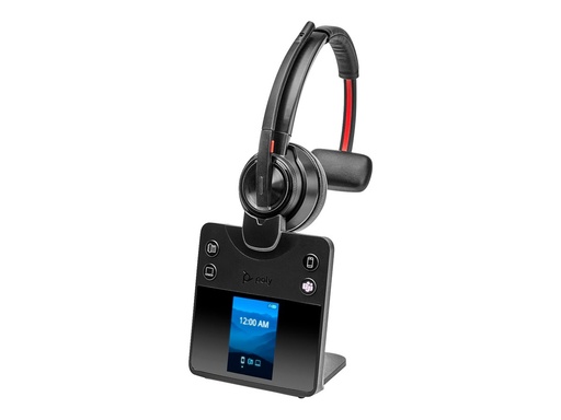 [8L5A7AA#ABB] Poly 8L5A7AA#ABB Savi 8410 Draadloze Headset DECT 1880-1900 MHZ Zwart