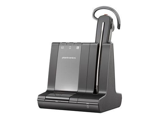 [8D3G6AA#ABB] Poly 8D3G6AA#ABB Savi 8240-M Draadloze Headset Teams DECT 1880-1900 MHz Zwart