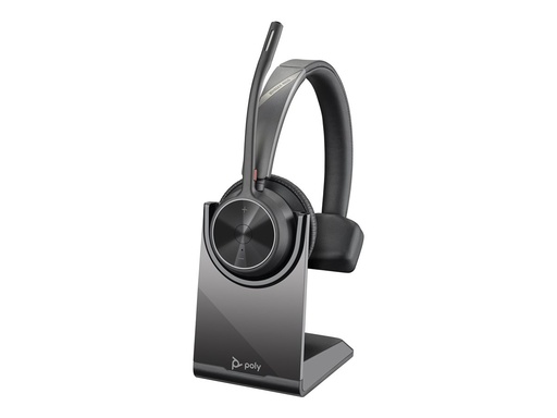 [77Y96AA] Poly 77Y96AA Voyager 4310 Draadloze Headset USB-C + Houder & Adapter Zwart