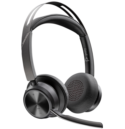 [77Y89AA] Poly 77Y89AA Voyager Focus 2 USB-C Draadloze headset Zwart