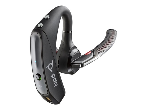 [80S12AA] Poly Voyager 5200 Wireless Earbud Bluetooth + cable Black