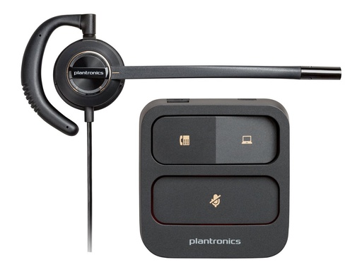 [783P4AA] Poly 783P4AA EncorePro 530D Wired Headset USB-A/USB-C Black
