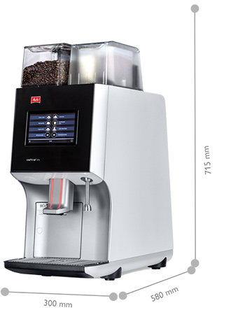 [Cafina XT4] Melitta Cafina XT4 Professional coffee machine 180 Preparations/day