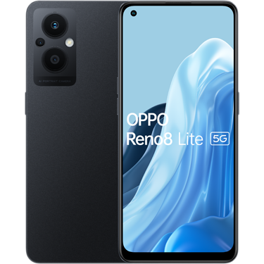 [64639921] Oppo Reno8 Lite 5G 128GB Cosmic Black (PX)