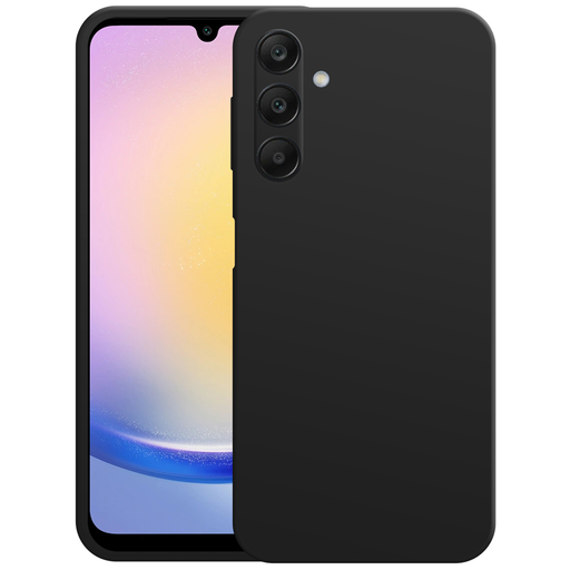 [8326706] Just in Case 8326706 Premium Liquid Color TPU Case Samsung Galaxy A25 Zwart