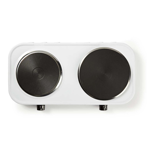 [KAEP251EWT2] Nedis KAEP251EWT2 Electric Hob 2 Zones 2300W White