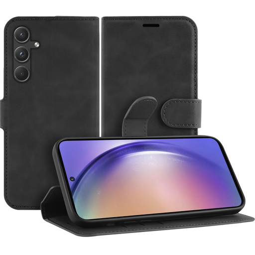 [8326799] Just in Case 8326799 Premium Wallet Case Samsung Galaxy A55 Zwart
