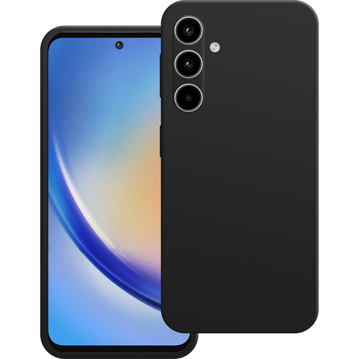 [8326751] Just in Case 8326751 Premium Liquid Color TPU Case Samsung Galaxy A35 Noir