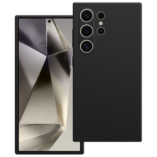 [8481979] Just in Case 8481979 Premium Liquid Color TPU Case Samsung Galaxy S24 Ultra Noir