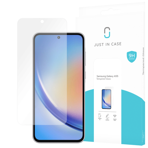 [8446619] Just in Case 8446619 Screenprotector Gehard Glas Samsung Galaxy A55